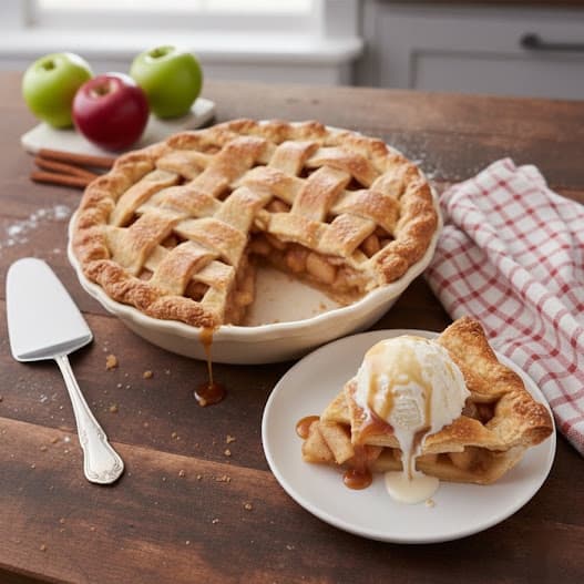 The Best Flaky Apple Pie (Grandma-Approved!)